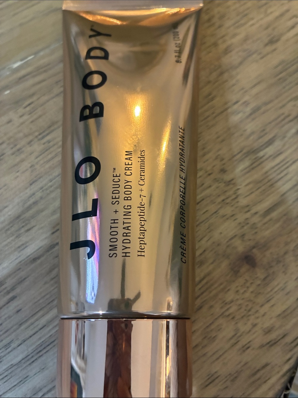 JLO BODY Smooth + Seduce Hydrating Body Cream — Rose Gold
